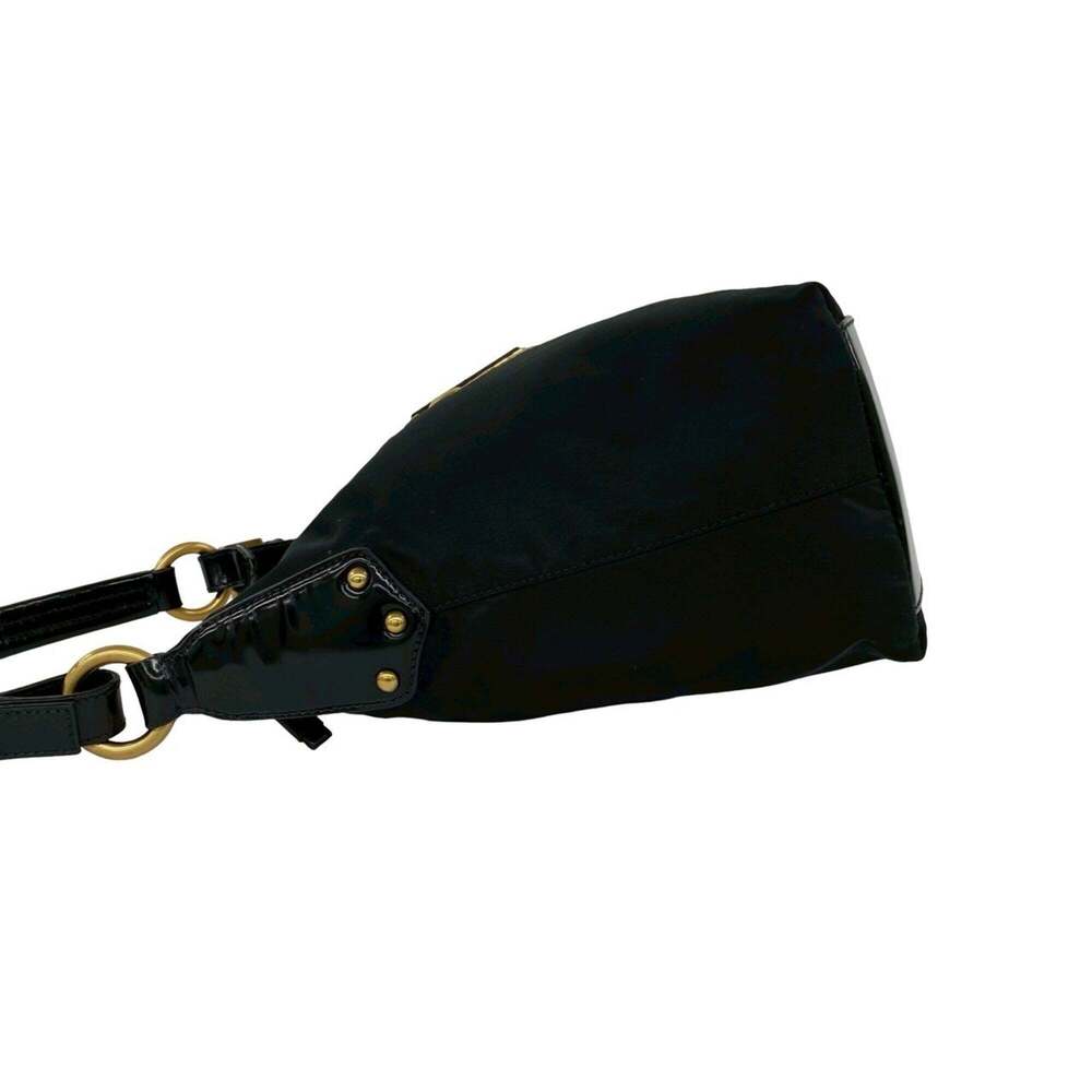 PRADA Black Leather Shoulder Bag - Picture 5 of 10
